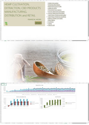 Hemp CBD Vertically Integrated Financial Model