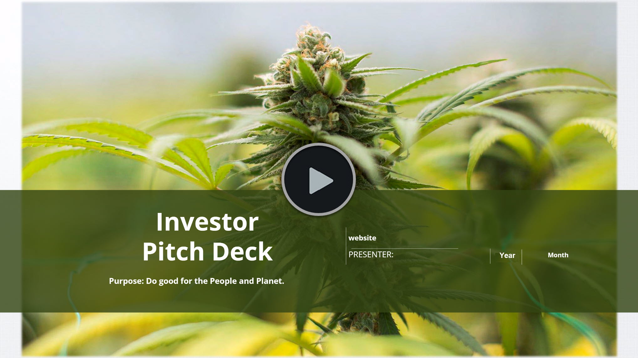 Europe Hemp CBD Business Plan Sample