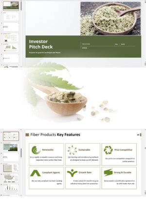 Hemp Biomass Fiber Grain Cultivation Processing Manufacturing Pitch Deck